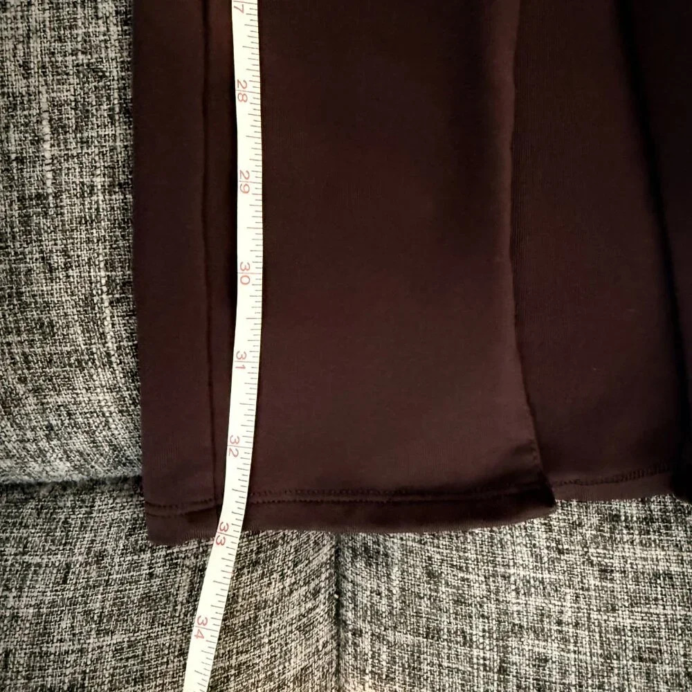 ALO Yoga Airbrush High-Waist 7/8 Flutter Leggings Raisin Purple Size Large